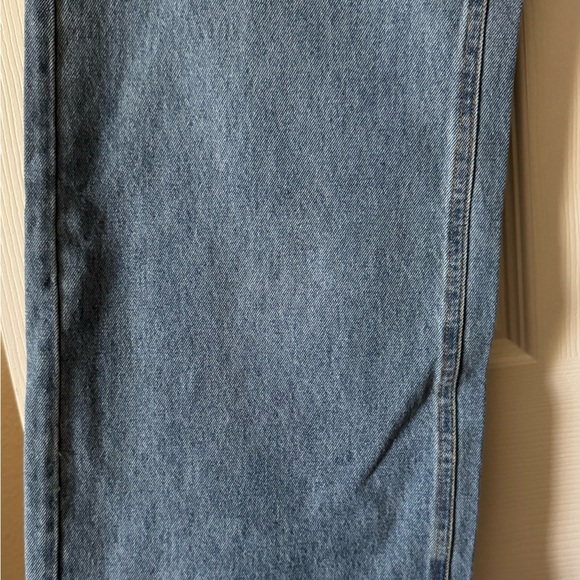 Princess Polly Jeans Womens Size 4 Blue Wide Leg High Rise Light Wash Denim - Picture 4 of 8